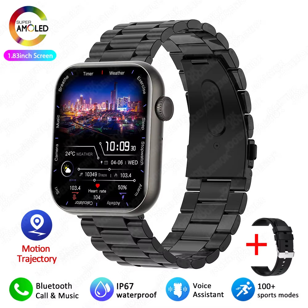 2025 New Bluetooth Call Smart Watch Men Sports Health Band Heart Rate Health Monitoring Waterproof Women Smartwatch