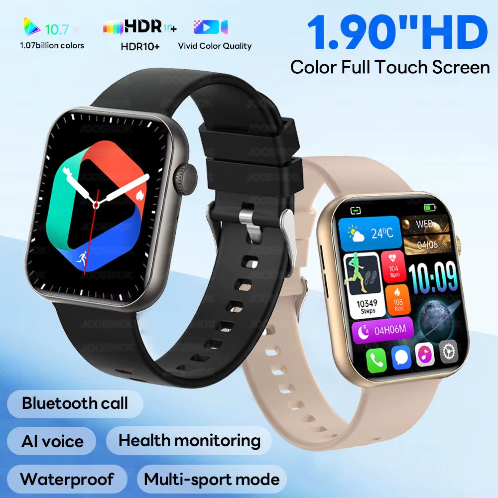 2025 New Bluetooth Call Smart Watch Men Sports Health Band Heart Rate Health Monitoring Waterproof Women Smartwatch