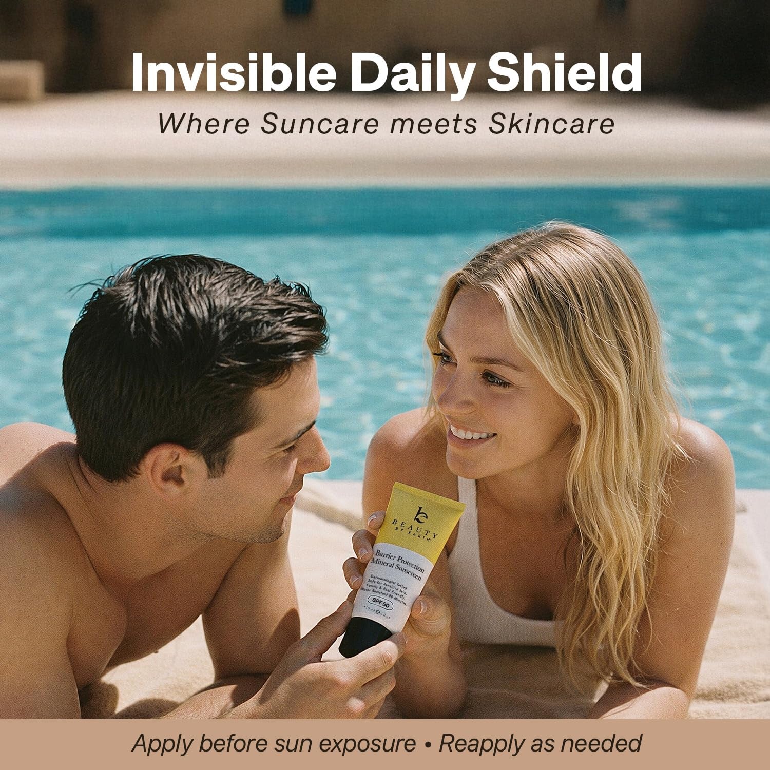 Mineral Body Sunscreen SPF 50 – Non-Nano Zinc Oxide, 80 Min Water Resistant, Made in USA with Organic & Natural Ingredients