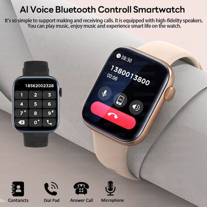 2025 New Bluetooth Call Smart Watch Men Sports Health Band Heart Rate Health Monitoring Waterproof Women Smartwatch