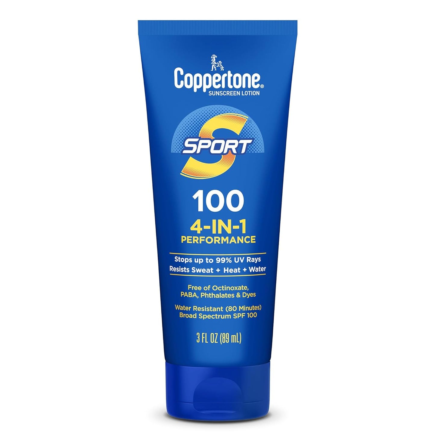 SPORT Sunscreen Lotion Broad Spectrum SPF 100 (3 Fluid Ounce) (Packaging May Vary)