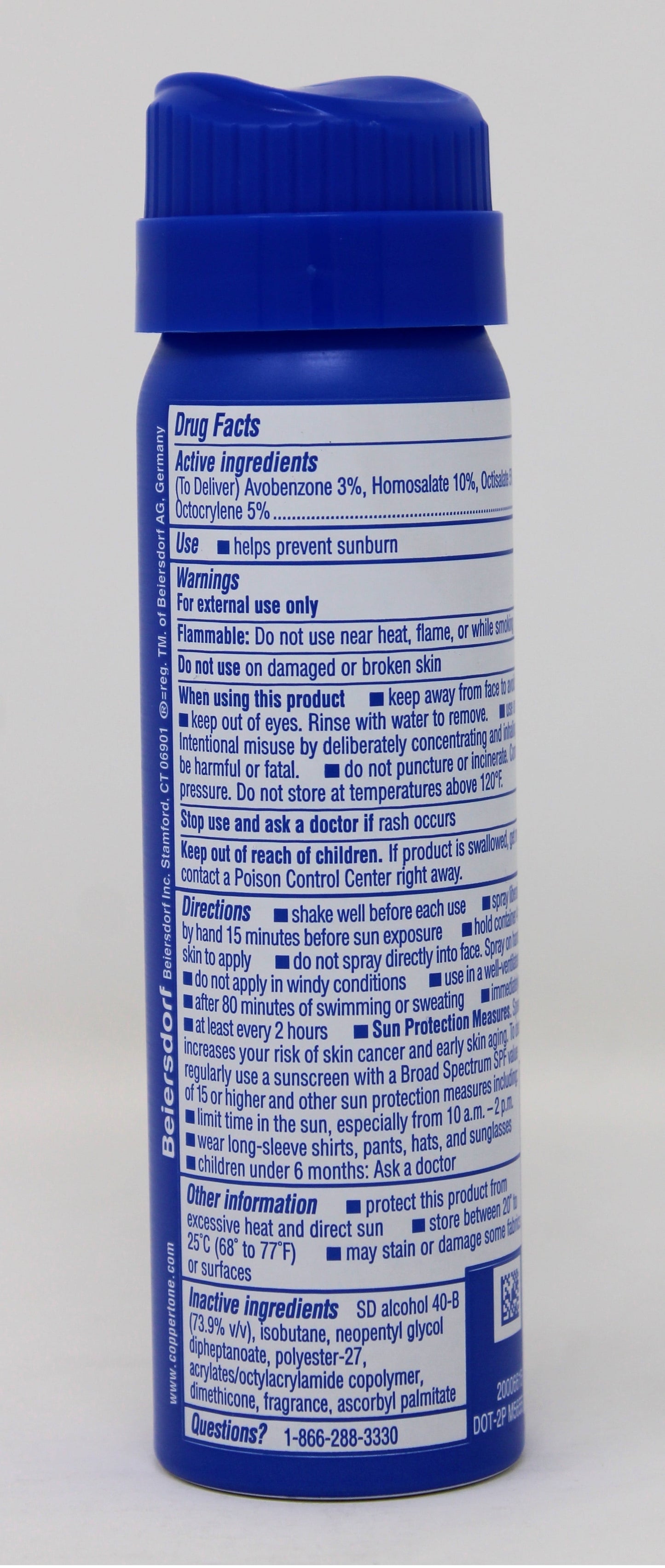 Sport SPF 50 CS Travel Spray, 1.6 Ounce (Pack of 5)