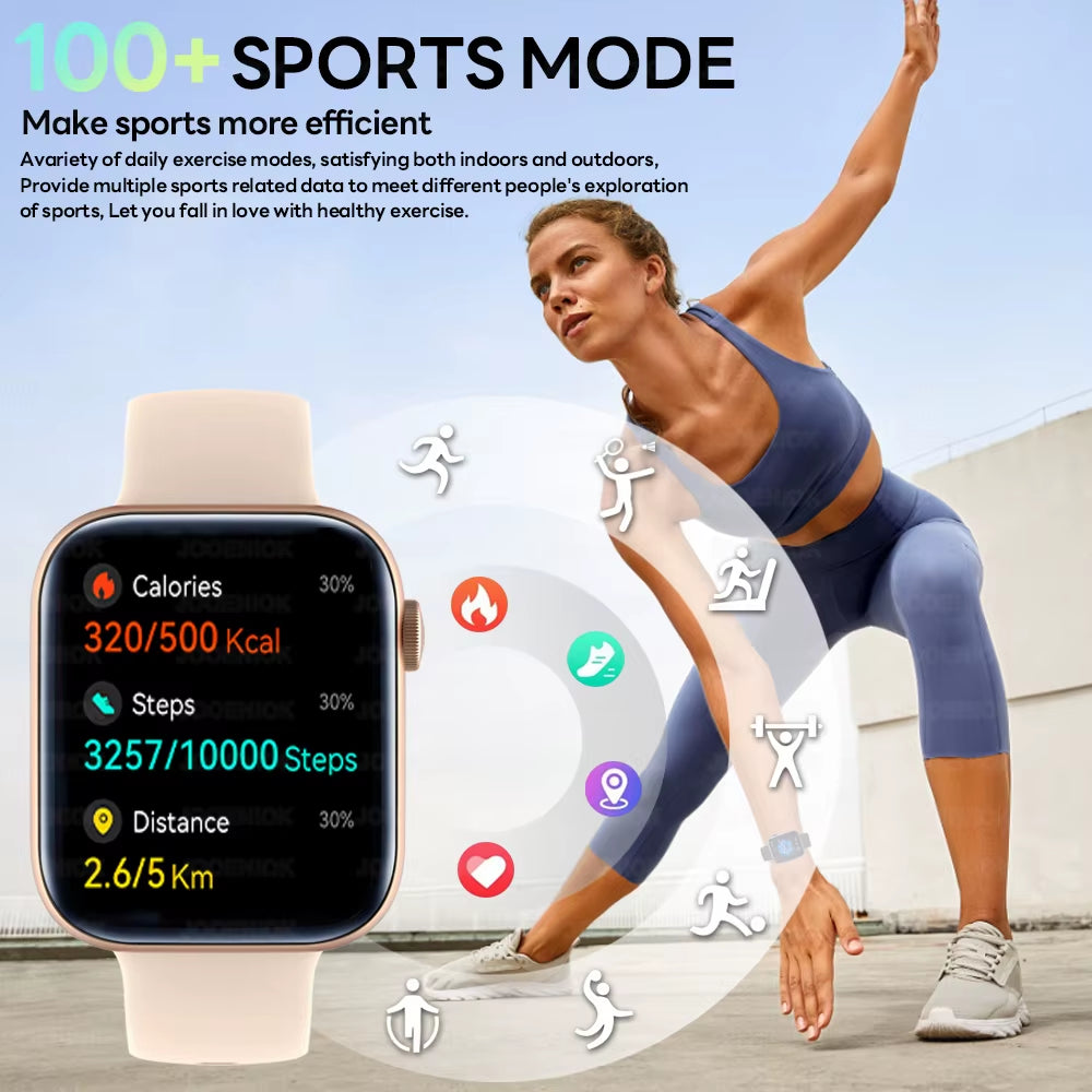 2025 New Bluetooth Call Smart Watch Men Sports Health Band Heart Rate Health Monitoring Waterproof Women Smartwatch