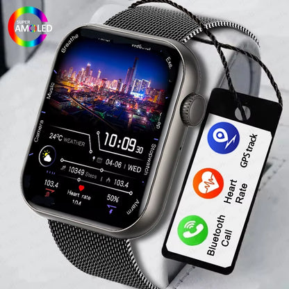 2025 New Bluetooth Call Smart Watch Men Sports Health Band Heart Rate Health Monitoring Waterproof Women Smartwatch