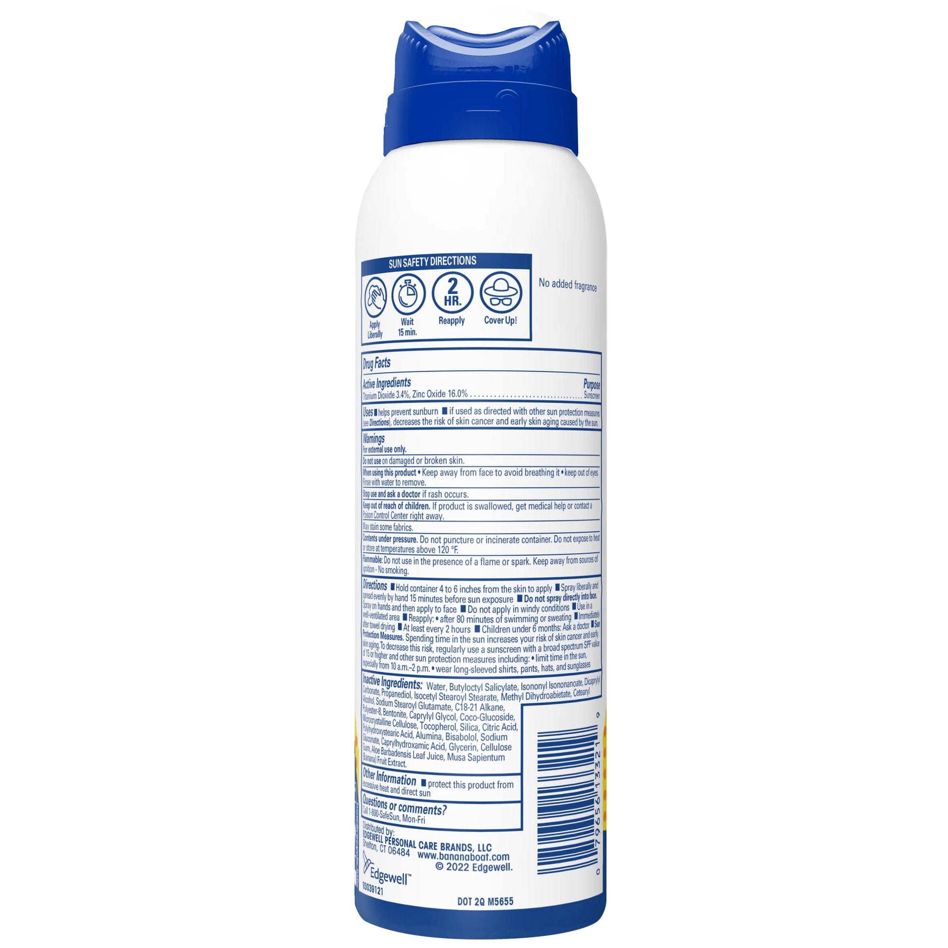 Kids Mineral Sunscreen Spray SPF 50, 100% Mineral Spray Sunscreen Kids, Sunblock, 5 Oz